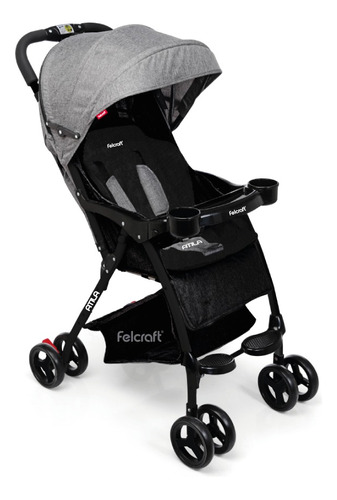 Coche De Paseo Bebe Cuna Multiposiciones Plagado Una Mano 