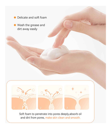 Limpiador Facial C Face Wash Limpia Suavemente La Piel Visib