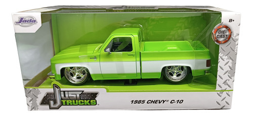 Camioneta  A Escala 1/24, Chevy C-10, 20cms Largo, Metalico.