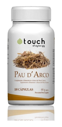 Touch Of Synergy - Pau Darco / Palo De Arco 100 Caps