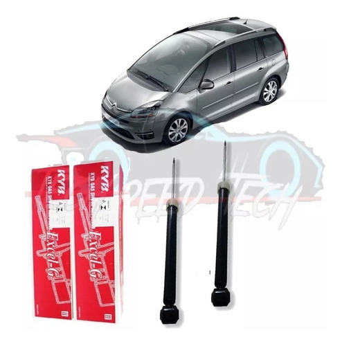 Par Amortecedor Traseiro Citroen C4 Gran Picasso 2008 A 2014