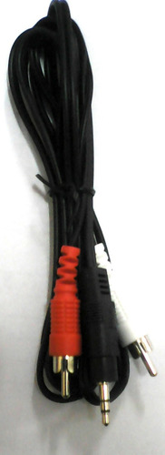 Cable Miniplug A 2 Rca 1.50 Mts Excelente Calidad