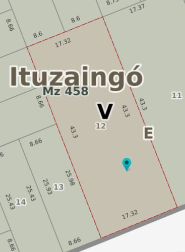 Lote En Venta En Ituzaingo Norte