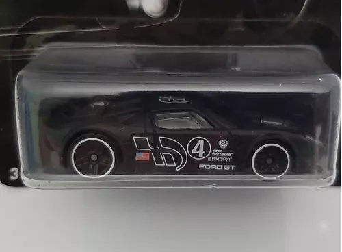 Year 2015 Hot Wheels PS Gran Turismo Series 1:64 Scale Die Cast Car 3/8 -  Black Sport Coupe FORD GT LM