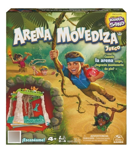 Juego De Mesa Arena Movediza Spin Master Kinetic Sand