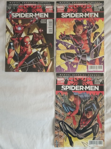 Serie Spidermen, Números 1, 2 Y 5