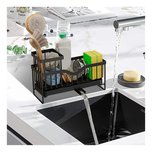 Wpd Portaesponjas Para Fregadero De Cocina, Organizador