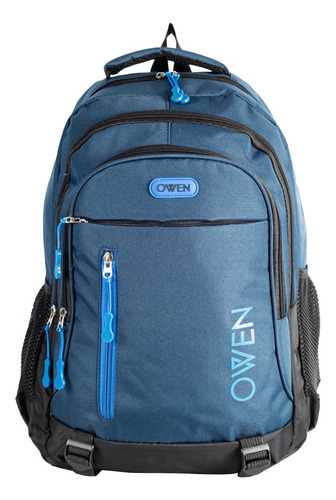 Mochila Urbana Porta Notebook Con Porta Botella Liviana Soft