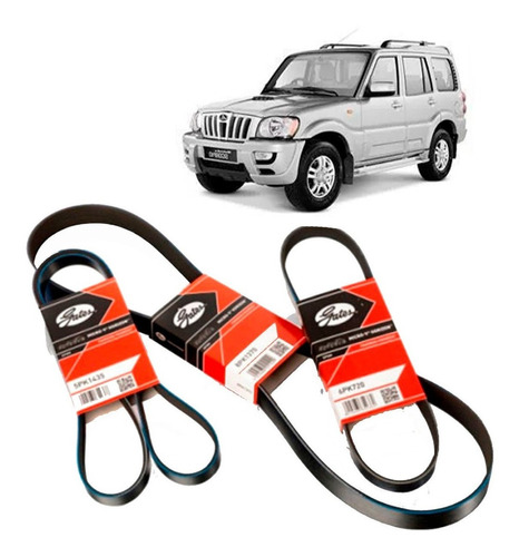 Correa Pk Para Mahindra Scorpio 2.2 16v 2010 2015