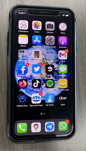 Imagen 2 de 5 de iPhone X 64 Gb Negro Case Puregear 360 Cristal