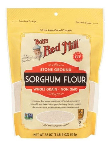 Bobs Red Mills Harina De Sorgo Sorghum Flour Whole Grain 624