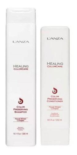 Imagem 1 de 1 de Kit Shampoo E Condicionador Lanza Healing Colorcare
