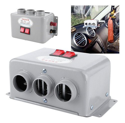 Calentador De Coche Compacto 12v 3 Agujeros 600w800w Inviern