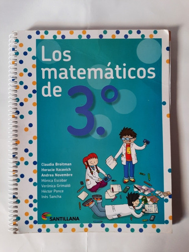 Los Matemáticos De 3° Santillana 