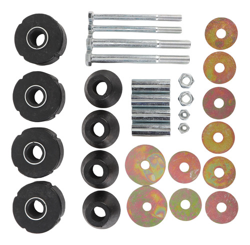 Kit De Herrajes De Caucho Para Montaje En Cabina C677204 Mej
