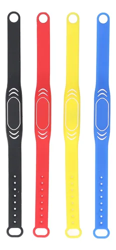 Bracciale NFC In Silicone T5577 Copiabile – 4 Colori Per Controllo Accessi, Ascensore E Campus