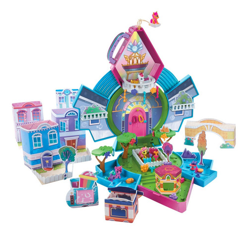 Muñeca My Little Pony Mini World Magic Mini Casa De Crystal