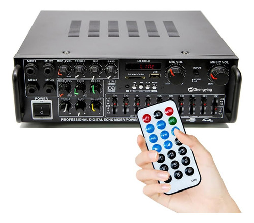 Amplificador De Potencia Estéreo For Cine En Casa For Coche