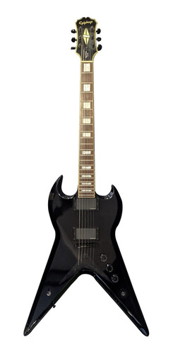 Zakk Wylde Zv EpiPhone Guitarra Negra Estuche Outlet