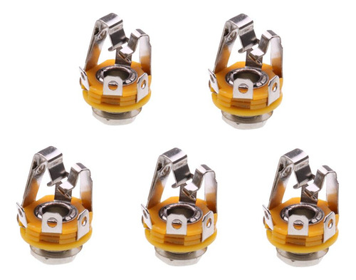 5 Unids Enchufes Eqipo De Música De Guitarra Clavija De