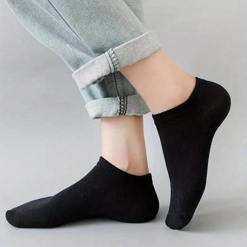 10 Pares De Calcetines Cortos Poco Profundos Y Transpirables