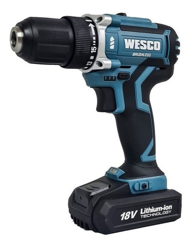 Parafusadeira E Furadeira Wesco 13mm 18v Brushless Ws2324