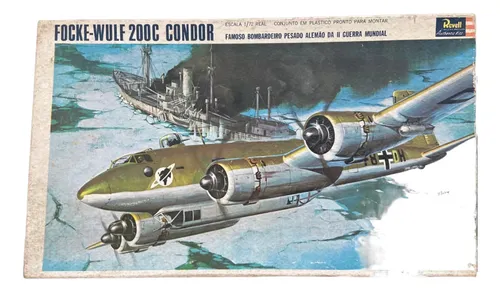 【2024新春福袋】 Condor. Fw-200c Focke-wulf Esc. Raro - Brasil Revell 1/72. 航空機・ヘリコプター