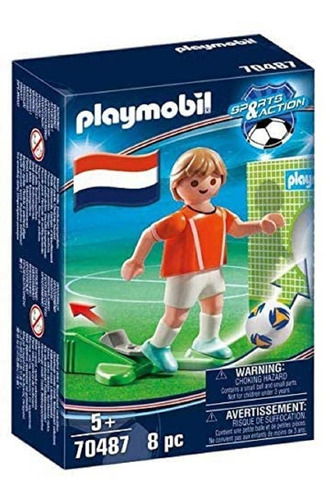 Todobloques Playmobil 70487 Sports & Action Jugador Holanda