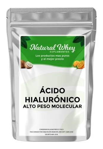 Ácido Hialurónico Puro 5 Gr Alto Peso Molecular