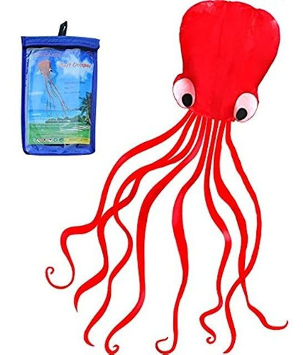 Hengda Kite Software Octopus Flyer Kite With Long Colorful 