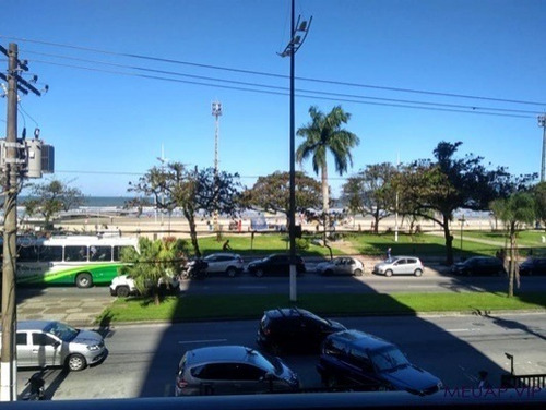 Imagem 5 de 25 de Apartamento Frente Mar Para Venda Em Santos - Boqueirão - Em1370 - 34742723