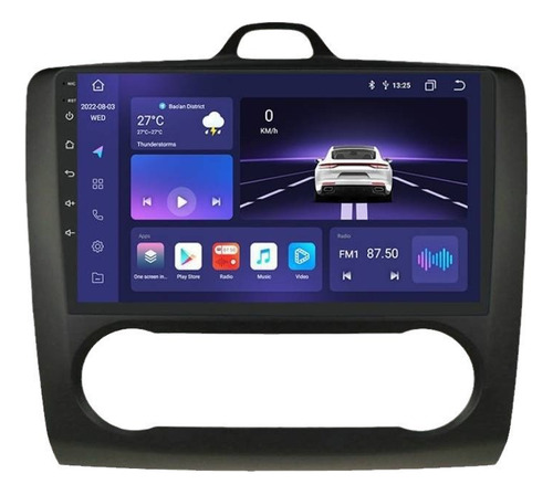 Estéreo Carplay 2+32g Para Ford Focus 2004-2011 Gps