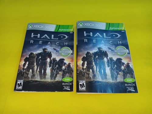 Portada Original Halo Combat Evolved Platinum Hits Xbox 360 