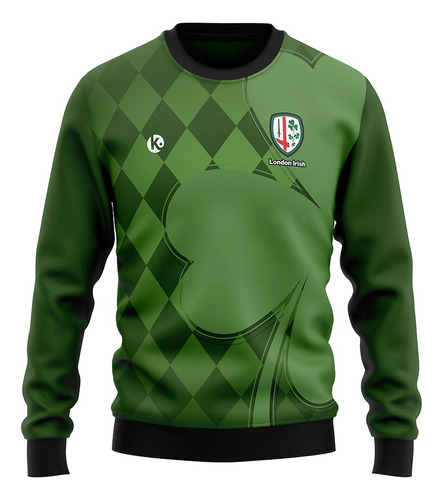 Buzo Cuello Redondo Kapho Rugby London Irish Adultos