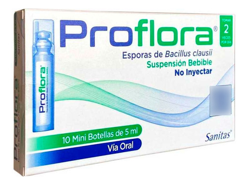 Sanitas Proflora 10 Ampolletas 5 Ml Líquido Nutricional