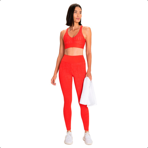 Legging Live Feminina Essential Academia Fitness Esportiva