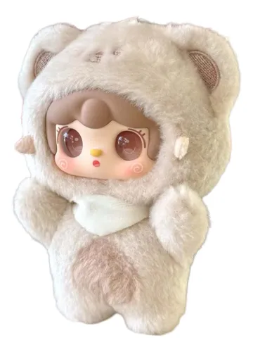 Muñeca Peluche Yooki V4 12 Cm - Original- Tipo Labubu