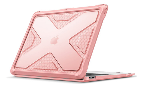 Funda Rigida Para Macbook Air 13 Tpu Resistente Color Rosa