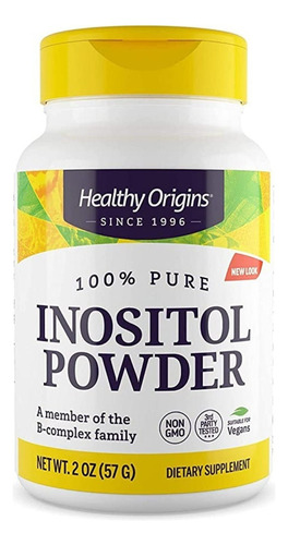 Inositol 57g - Healthy Origins - G A $2 - g a $2784