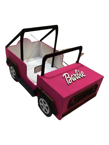 Camioneta Barbie Caja Recuerdo Origina Regalo Personalizada