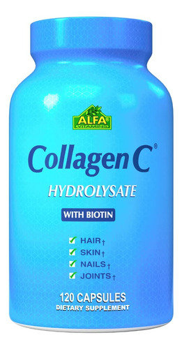 Collagenc Hydrolysate Alfa Vitamins 60 Capsulas