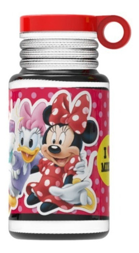 Botella Deportiva Infantil Anillo 360 Ml Minnie Original