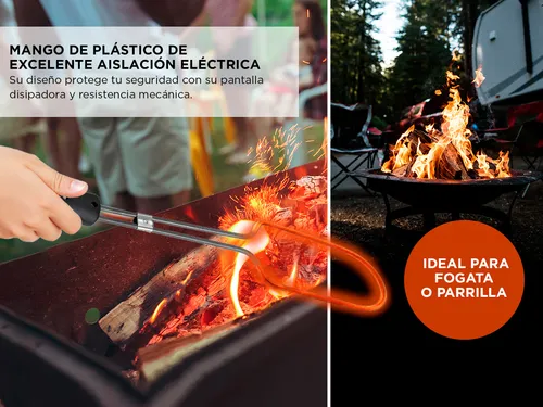Encendedor De Fuego Eléctrico Gadnic Para Carbón Leña