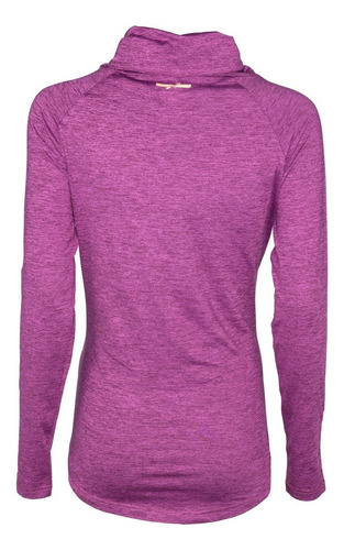 Polera Manga Larga Mujer Con Cuello Primera Capa Outdoor