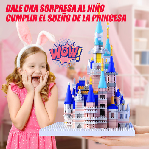 Juego De Bloques De Construcción Del Castillo De Ensueño