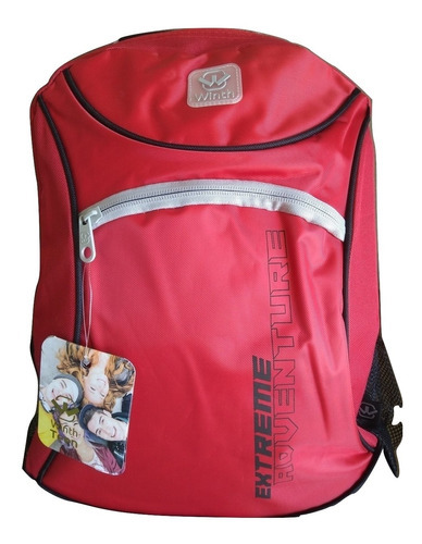 Mochila Juvenil Masculina Winth Extreme- Vermelho