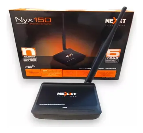 Router Mini Inalambrico Wireless N Nexxt Nyx 150 Mbps Veloz