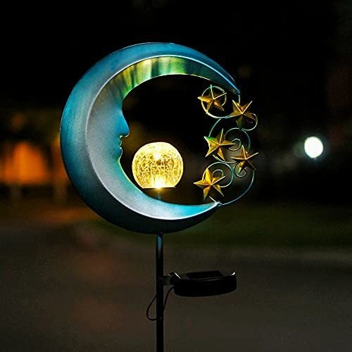 Luz Solar De La Luna, Luces De Jardín Al Aire Libre 5tbpf