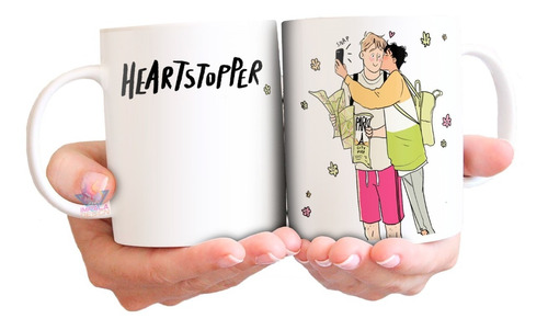 Taza Ceramica Heartstopper Charlie Nick