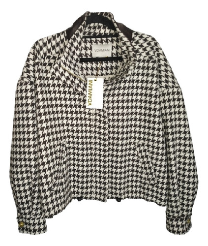 Campera Oversize Vdamiani Paño De Lana Nueva Talle M